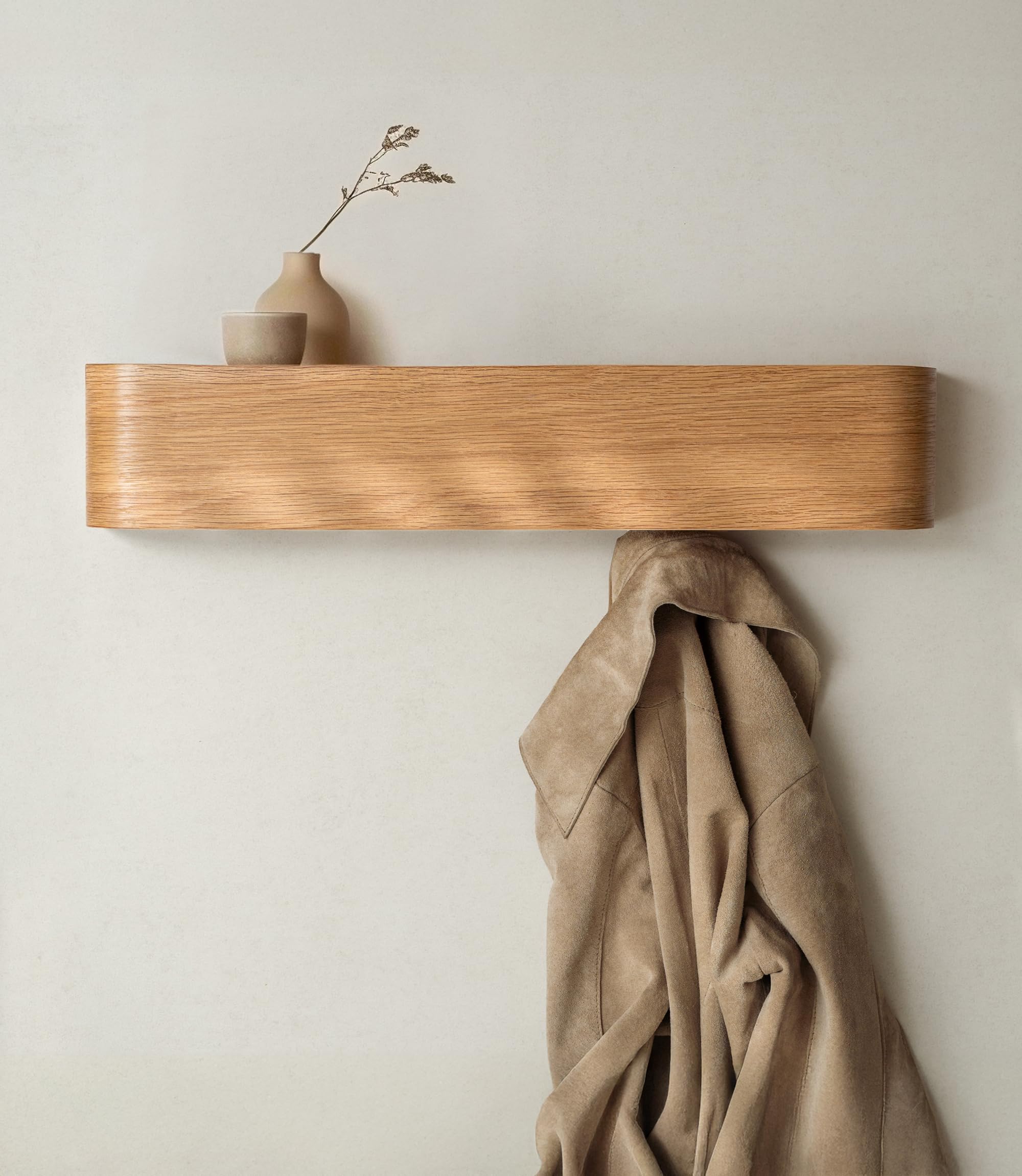 Amazon.com: Kazai. Wall-Mounted Coat Rack 'Toke' - Modern Design